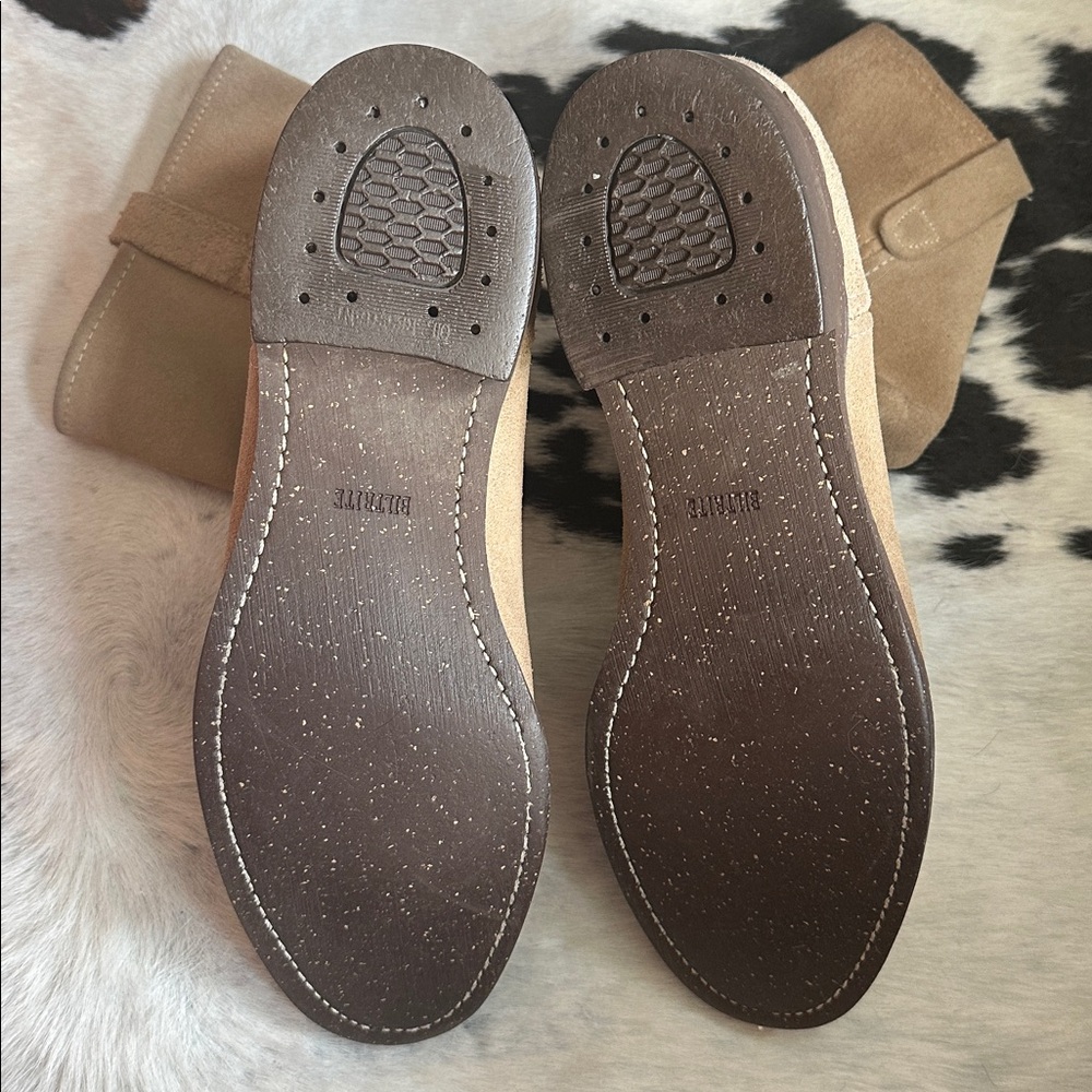 Vintage Tan Leather Cowboy Boots Men’s 11 Texas Steer Bilterite - Picture 5 of 8